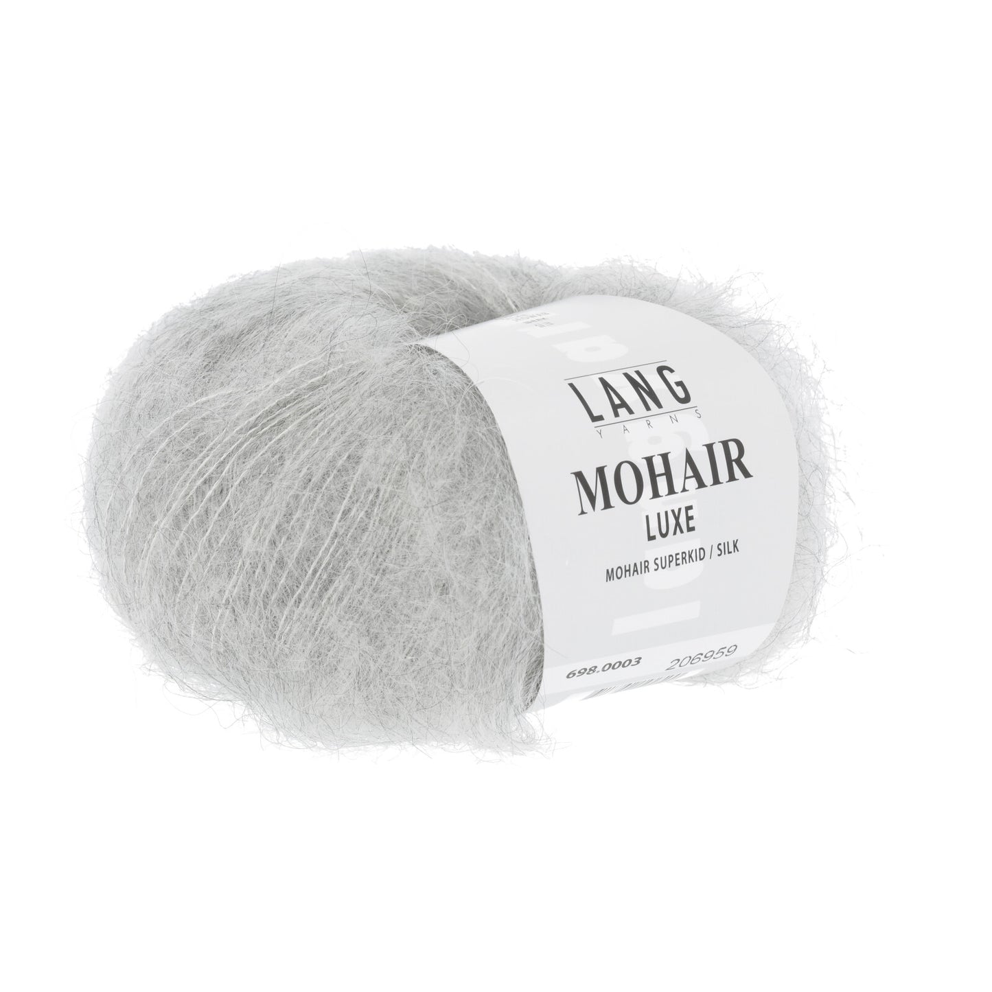 MOHAIR LUXE - Hellgrau Mélange