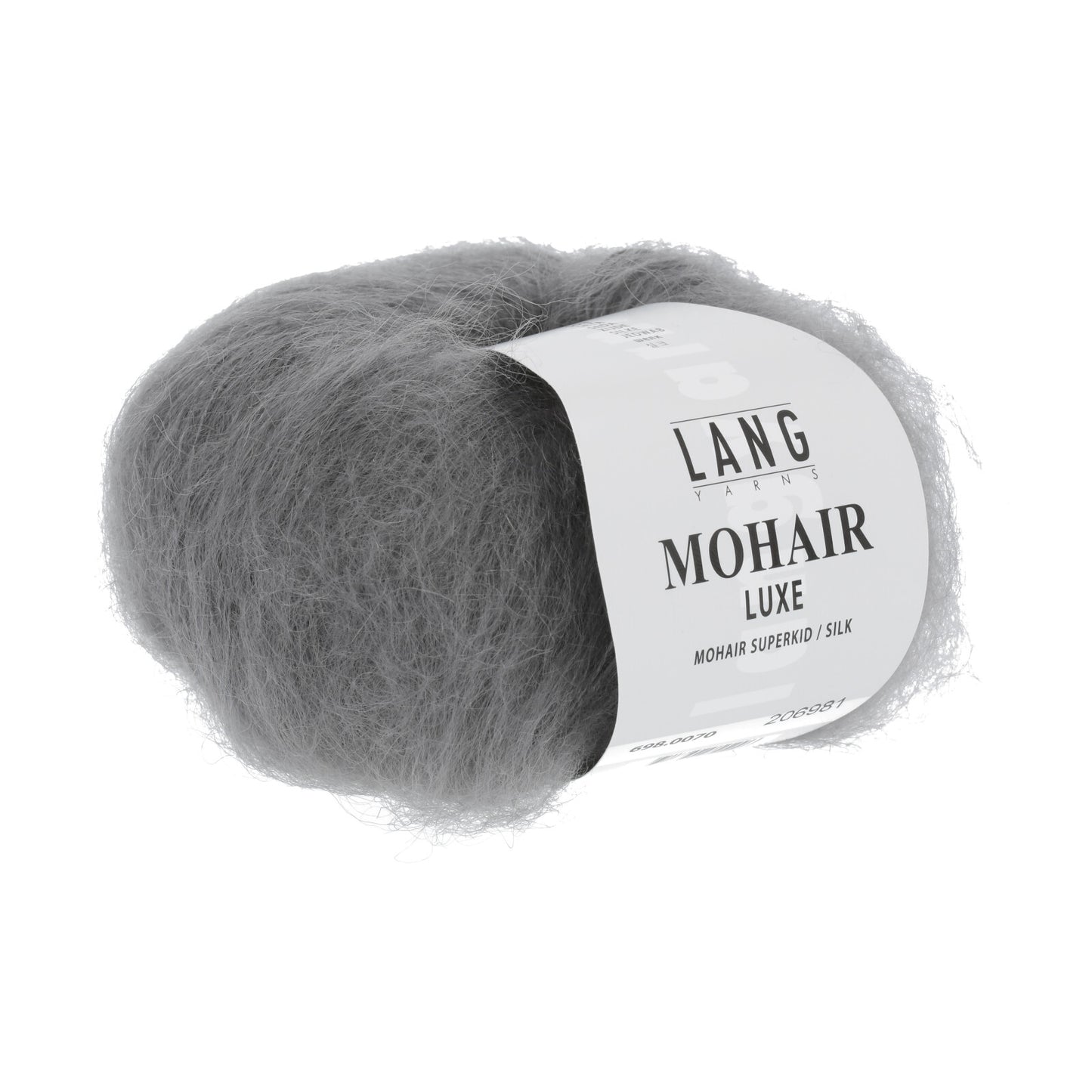 MOHAIR LUXE - Anthrazit