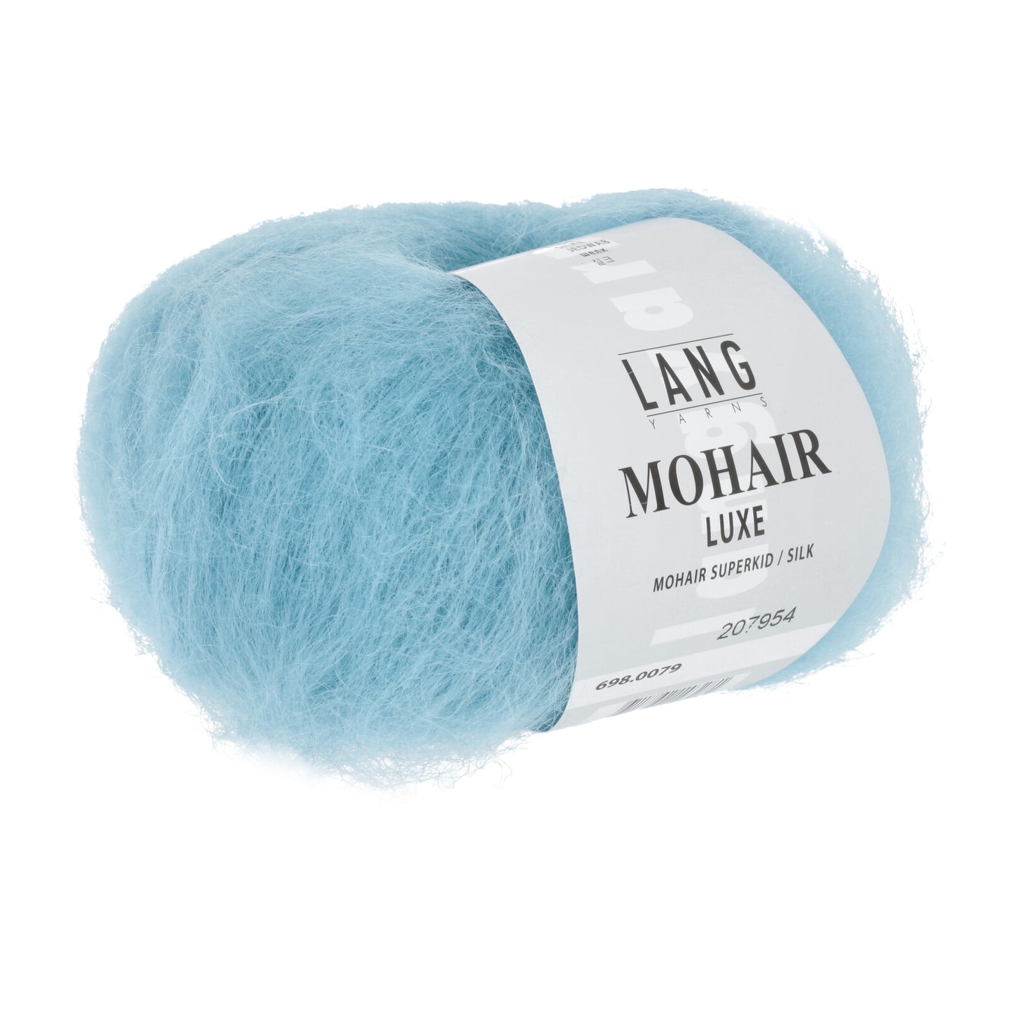 MOHAIR LUXE - Helltürkis