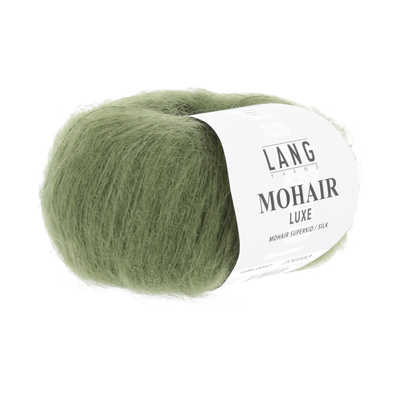 MOHAIR LUXE - Olive Mittel