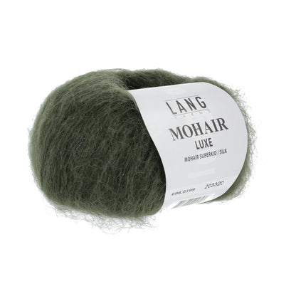 MOHAIR LUXE - Olive Dunkel