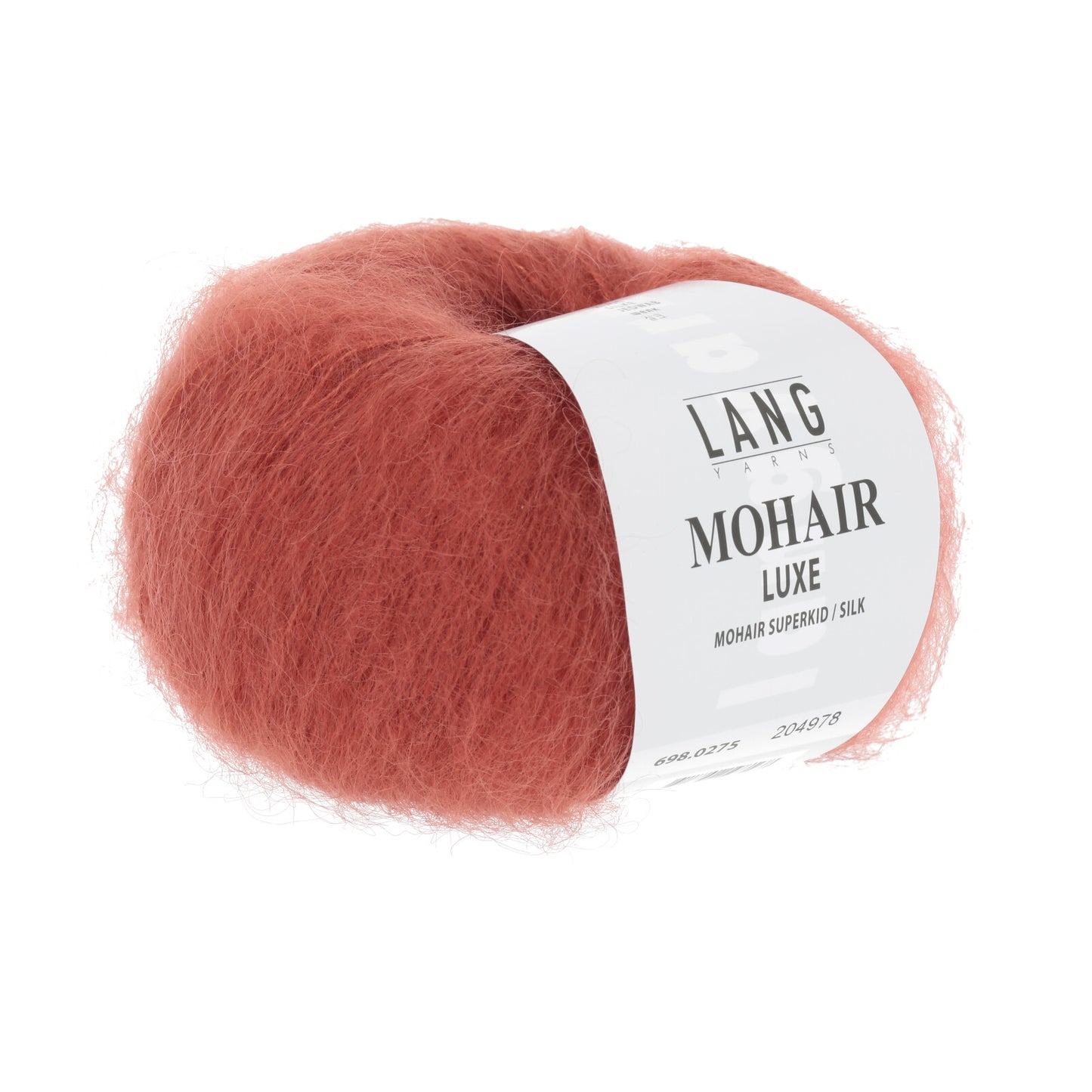 MOHAIR LUXE - Braunorange