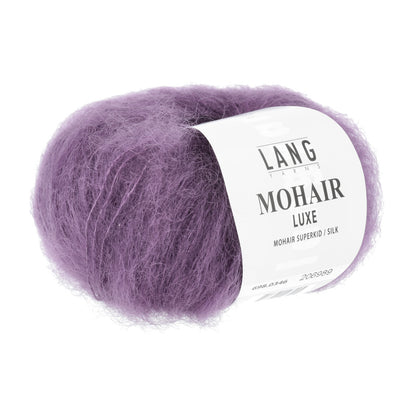 MOHAIR LUXE - Violett Mittel