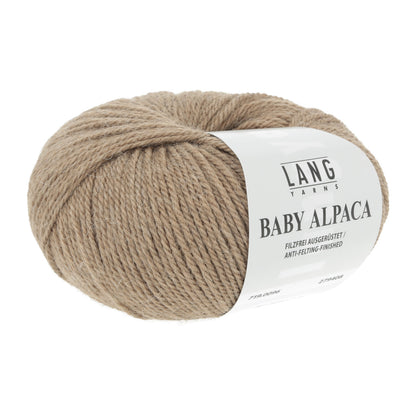 BABY ALPACA - HELLBRAUN MÉLANGE