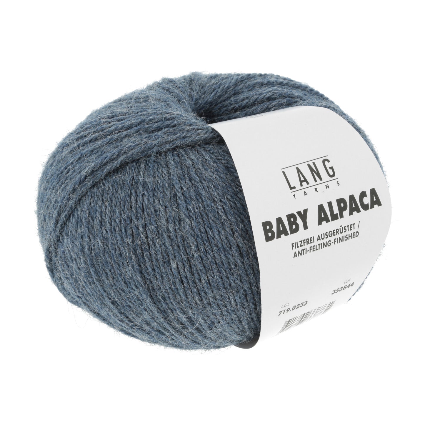 BABY ALPACA - JEANS HELL MÉLANGE