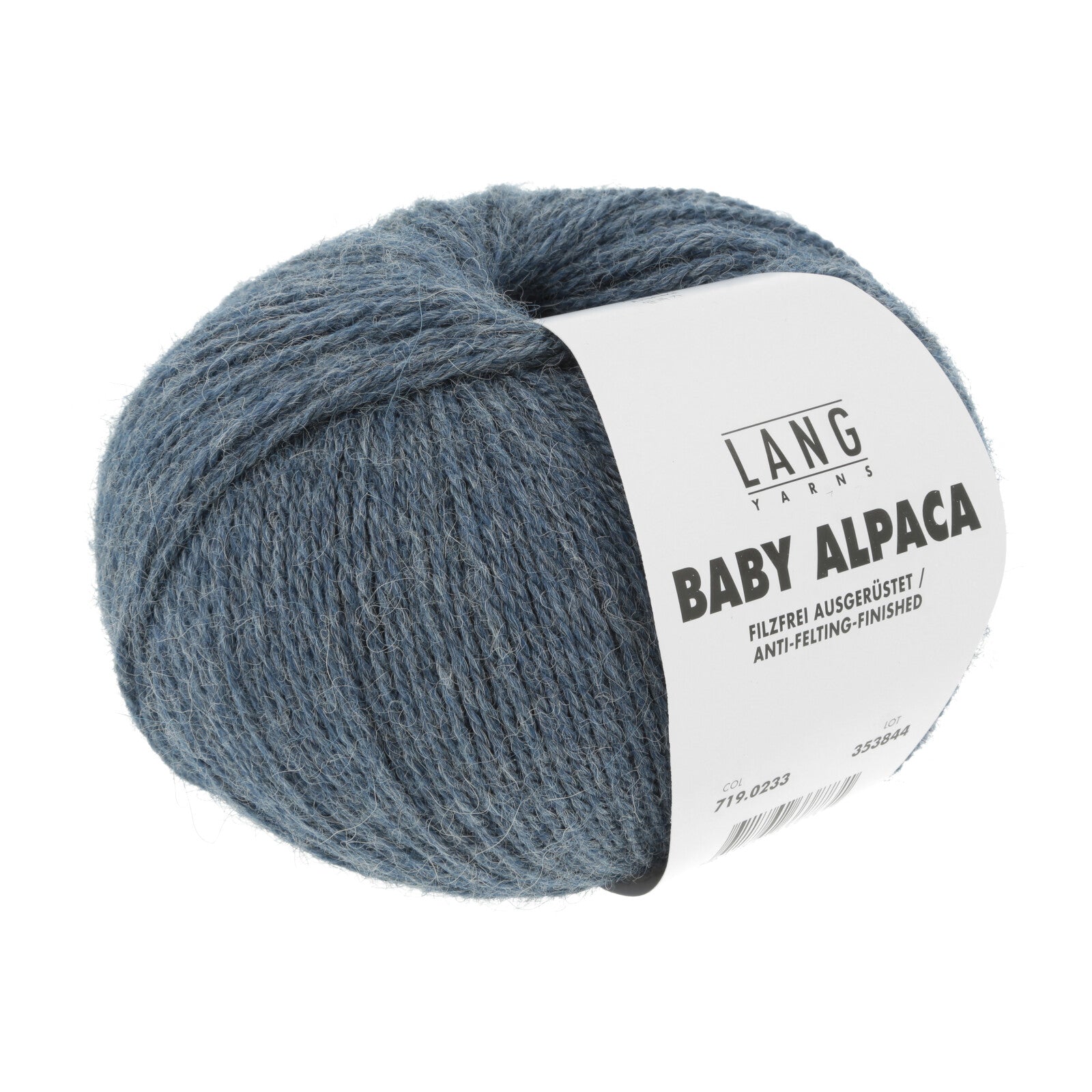 BABY ALPACA - JEANS HELL MÉLANGE