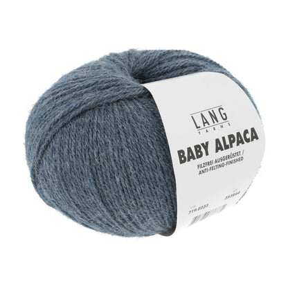 BABY ALPACA - JEANS HELL MÉLANGE