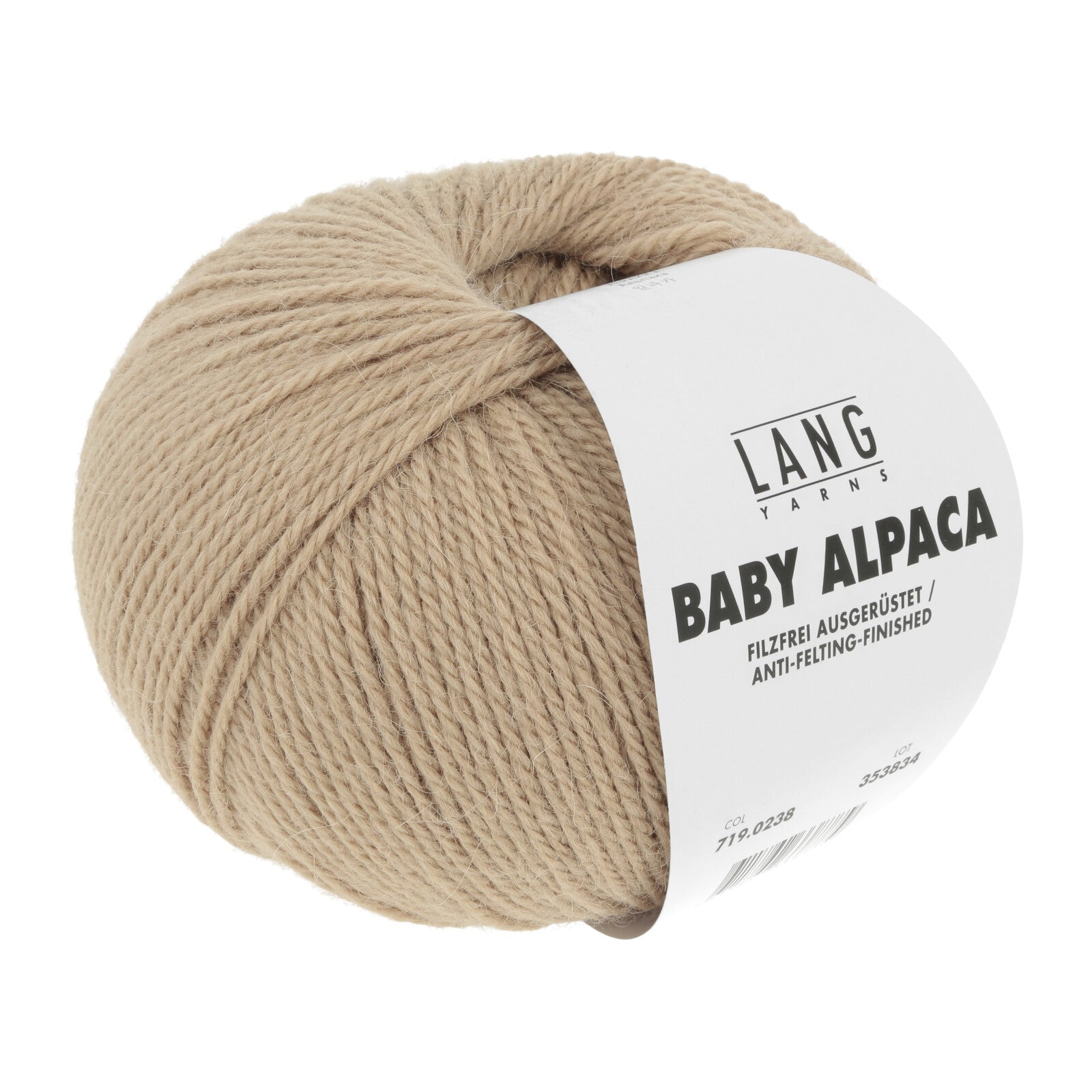 BABY ALPACA - CAMEL