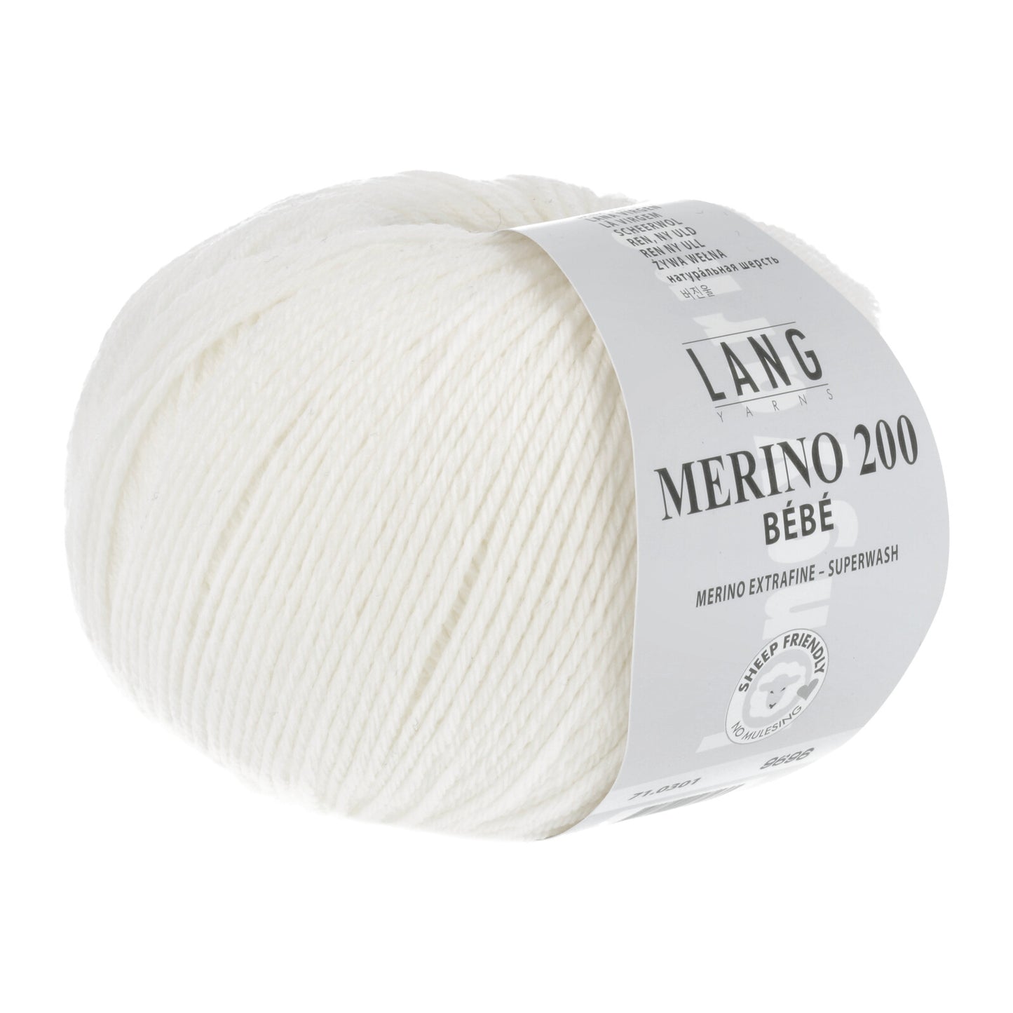 MERINO 200 BEBE - WEISS