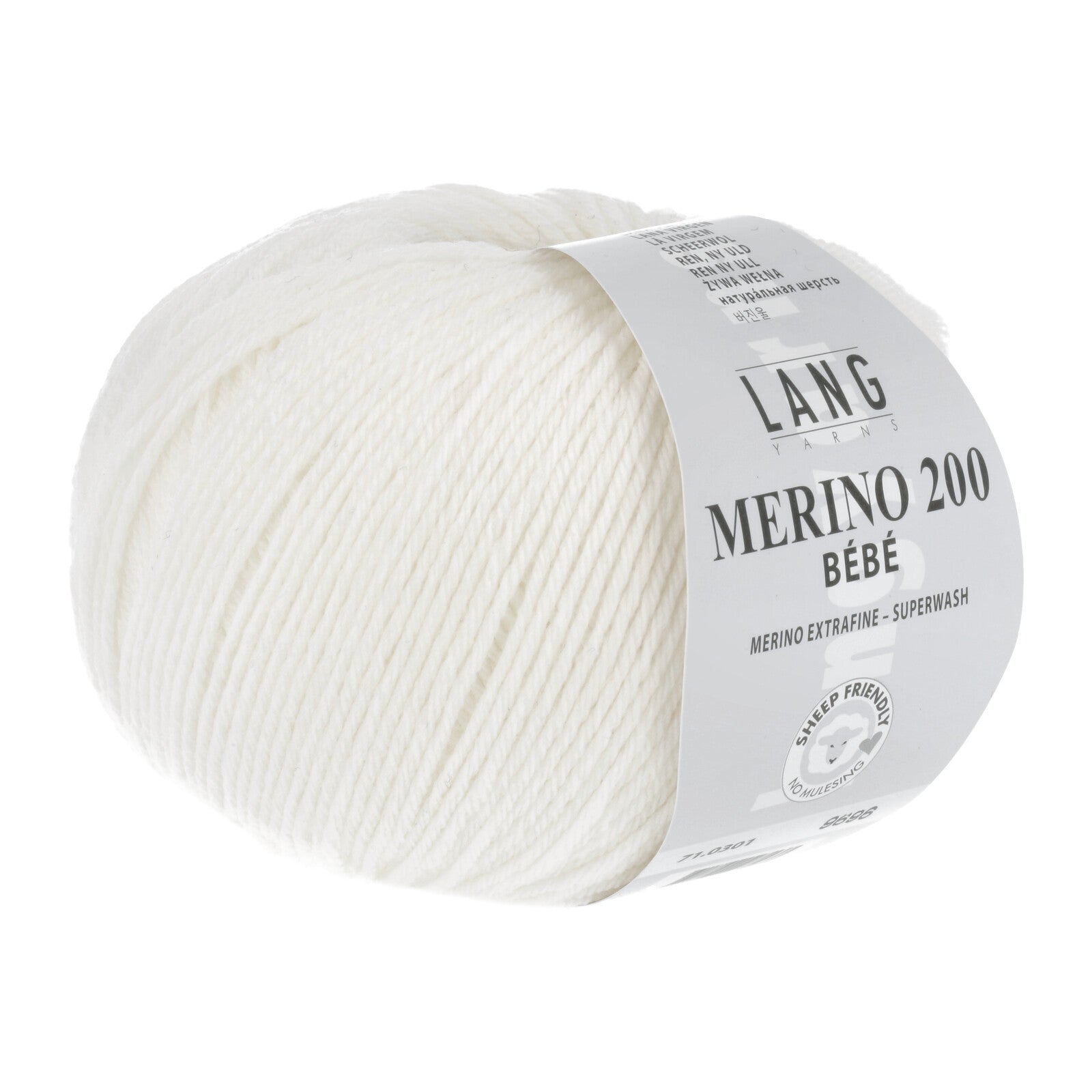 MERINO 200 BEBE - WEISS