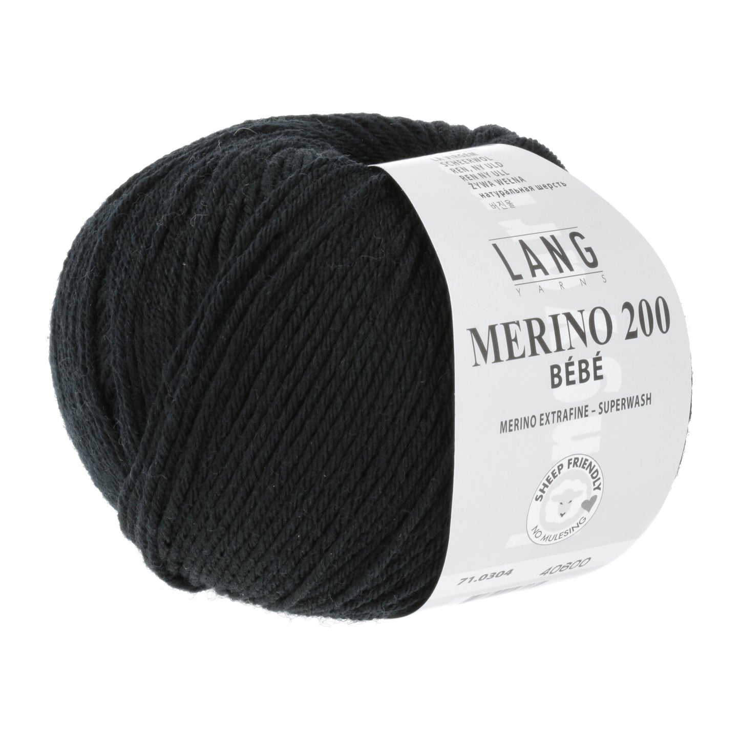 MERINO 200 BEBE - SCHWARZ