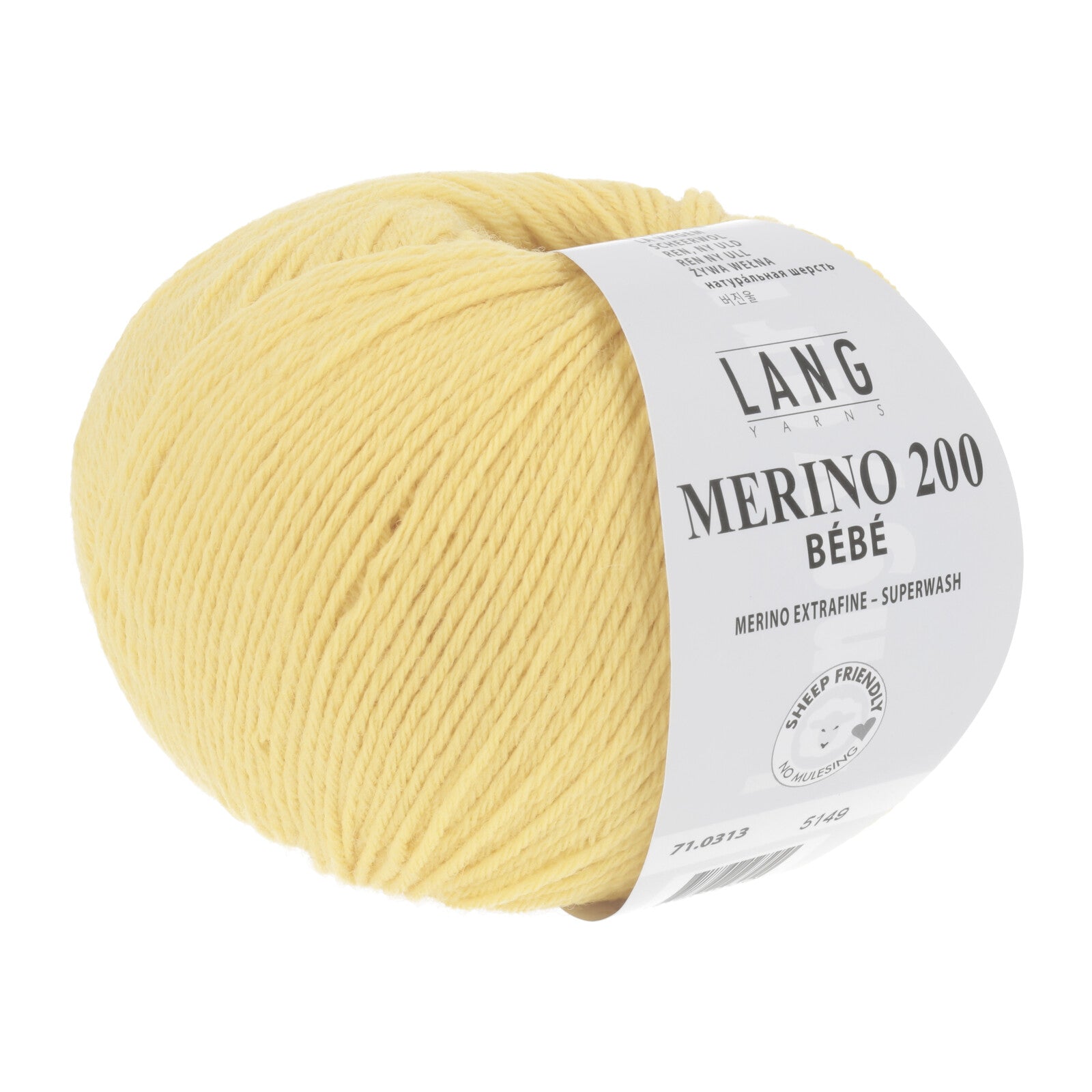 MERINO 200 BEBE - CITRON