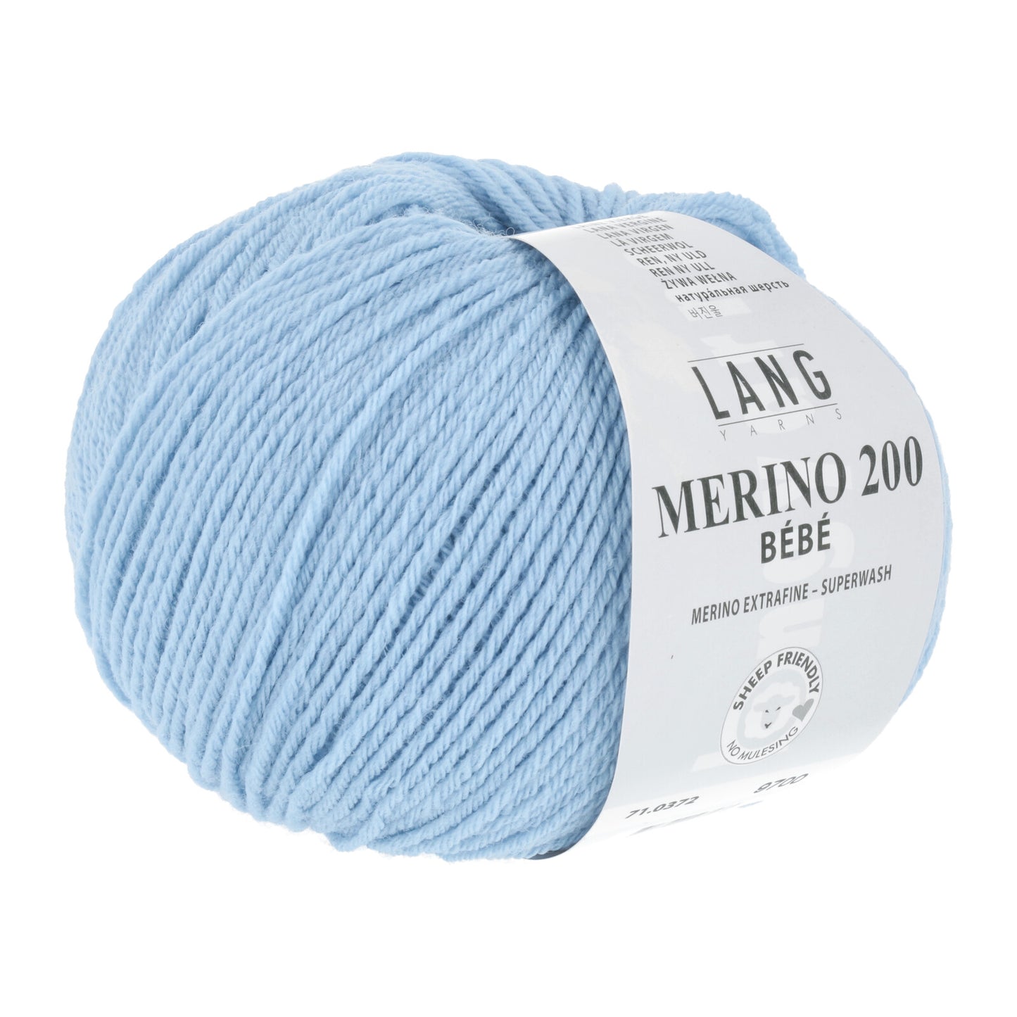 MERINO 200 BEBE - HELLBLAU