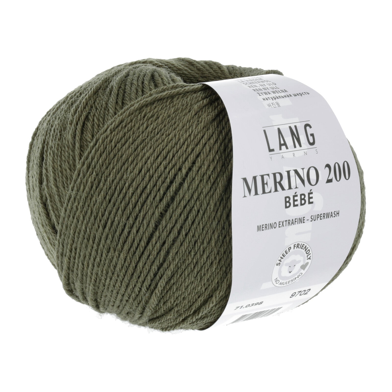 MERINO 200 BEBE - OLIVE