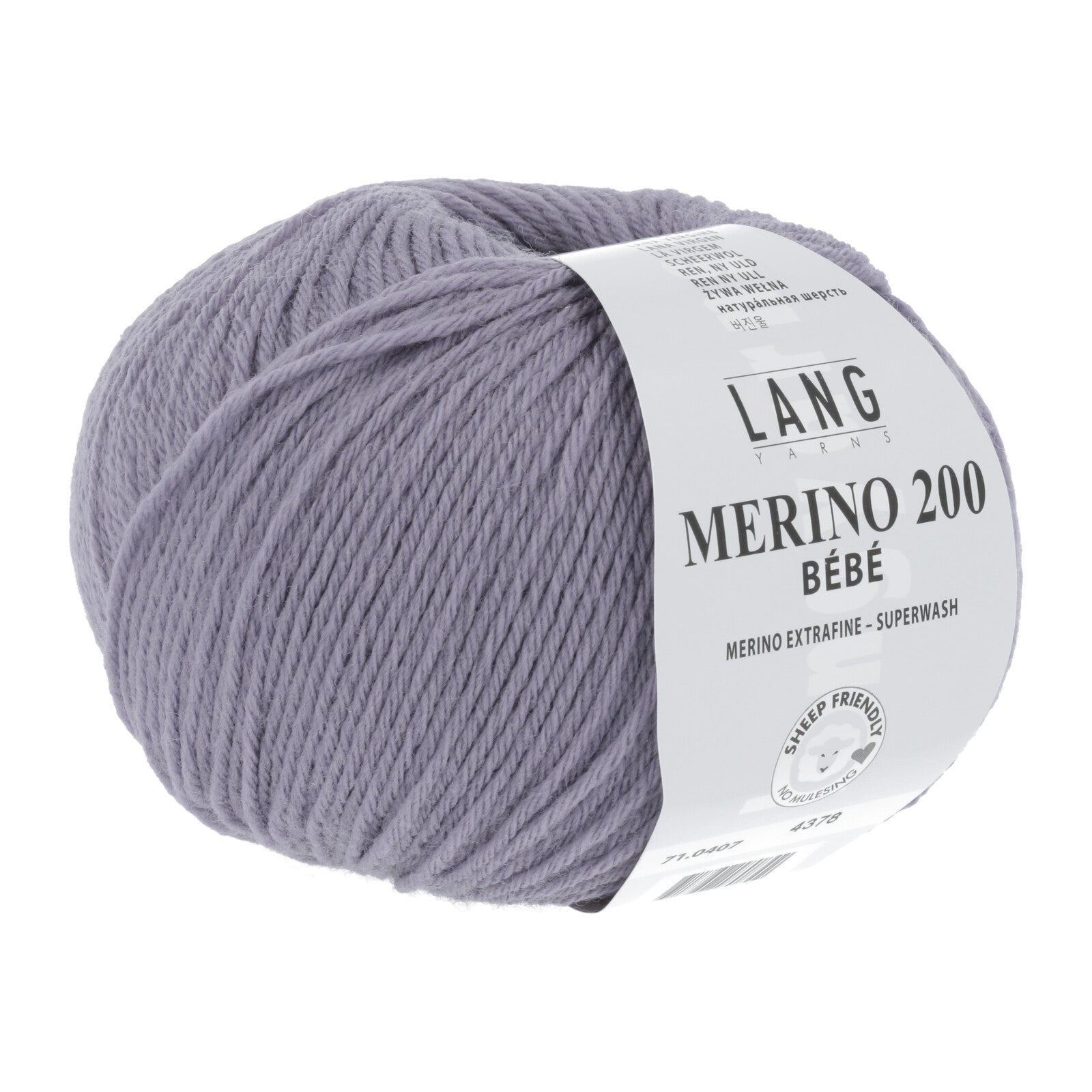 MERINO 200 BEBE - LILA