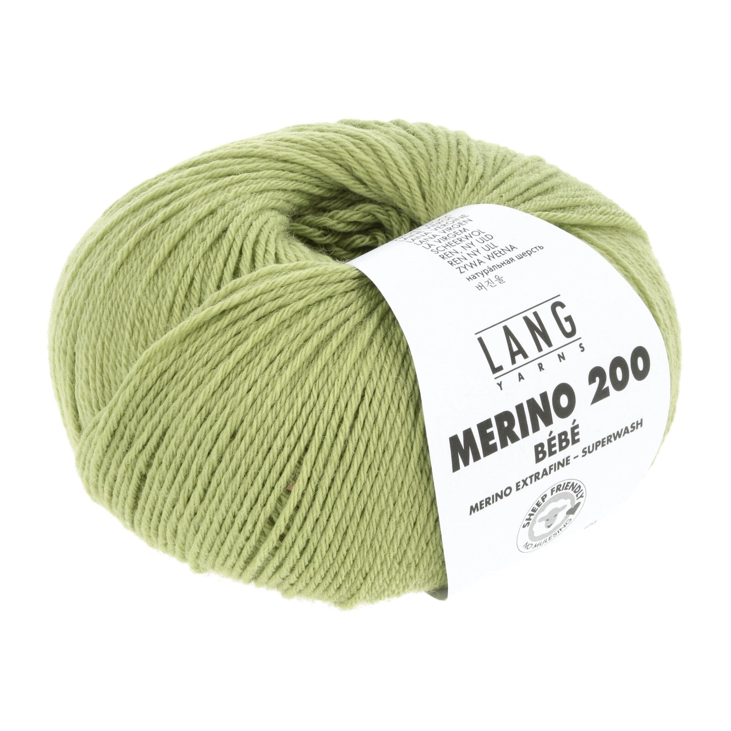 MERINO 200 BEBE - HELLGRÜN
