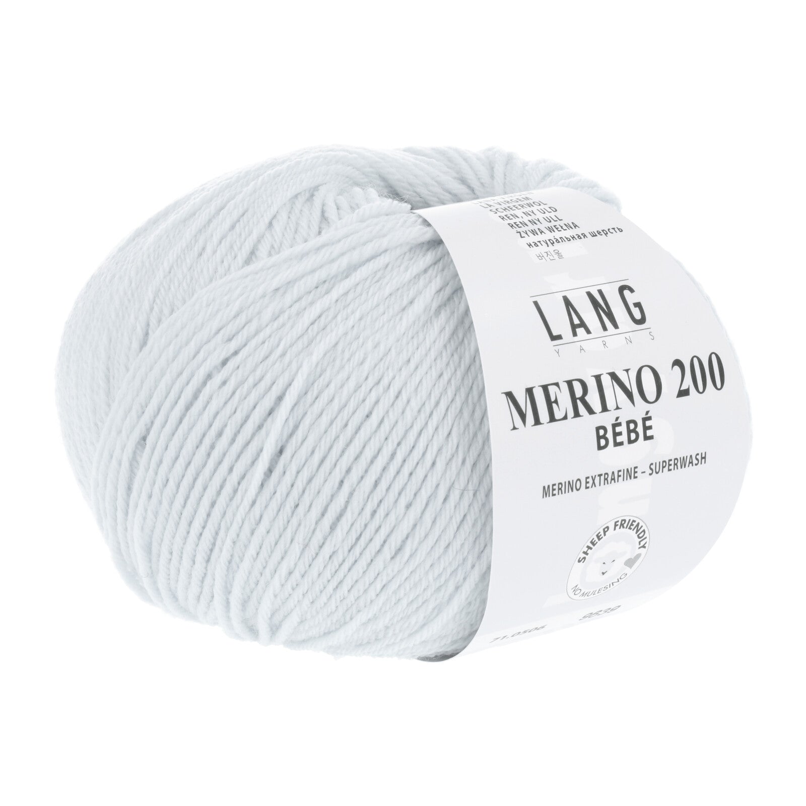MERINO 200 BEBE - BABY BLAU