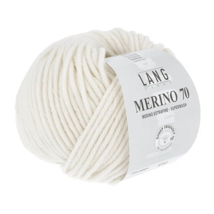 MERINO 70 - WEISS