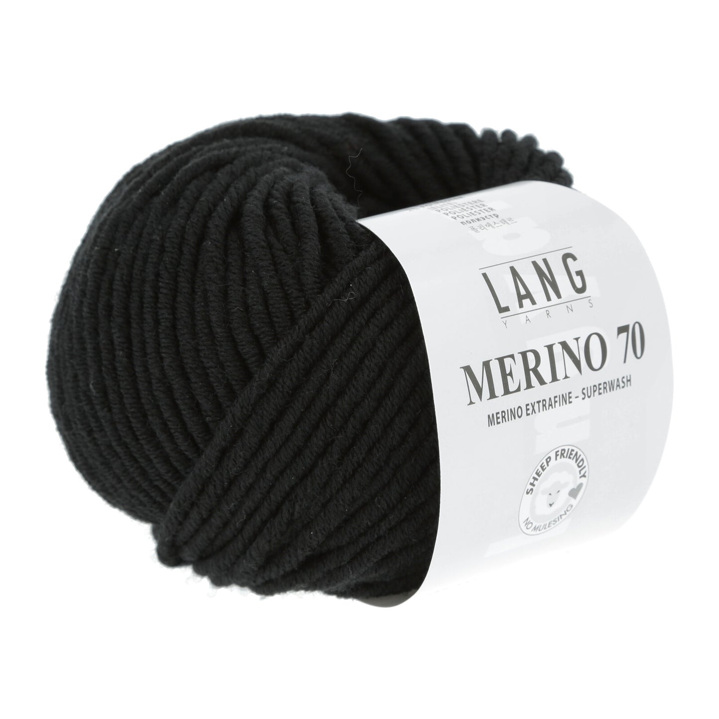 MERINO 70 - SCHWARZ