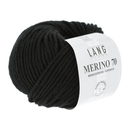 MERINO 70 - SCHWARZ