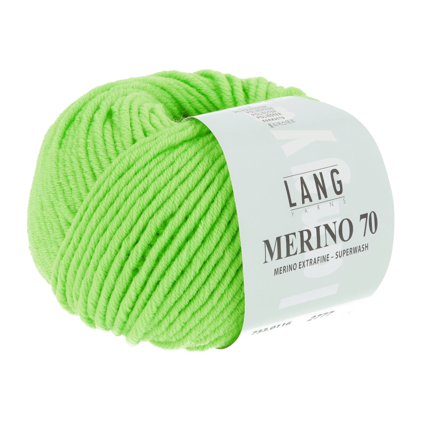 MERINO 70 - HELLGRÜN NEON
