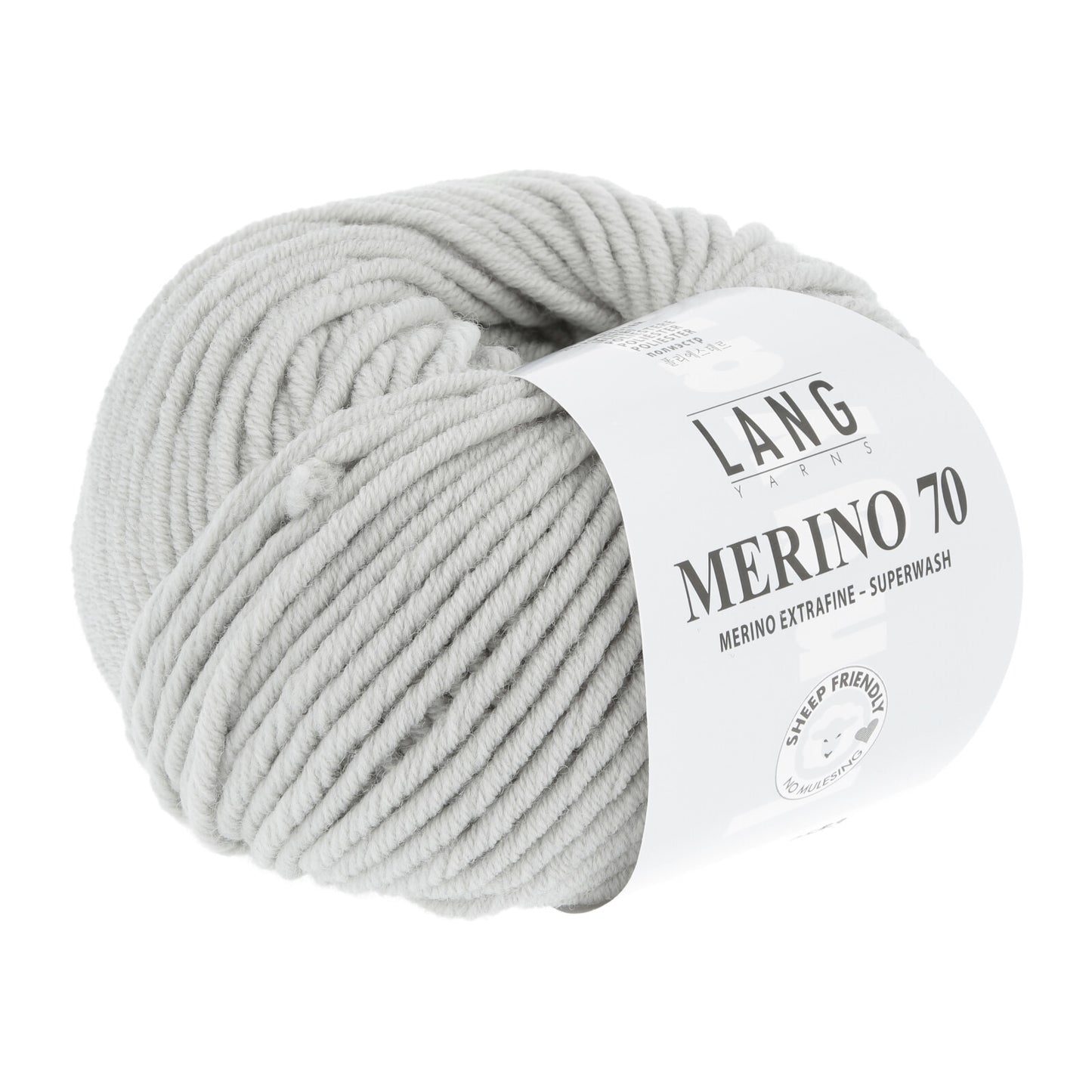 MERINO 70 - HELLGRAU