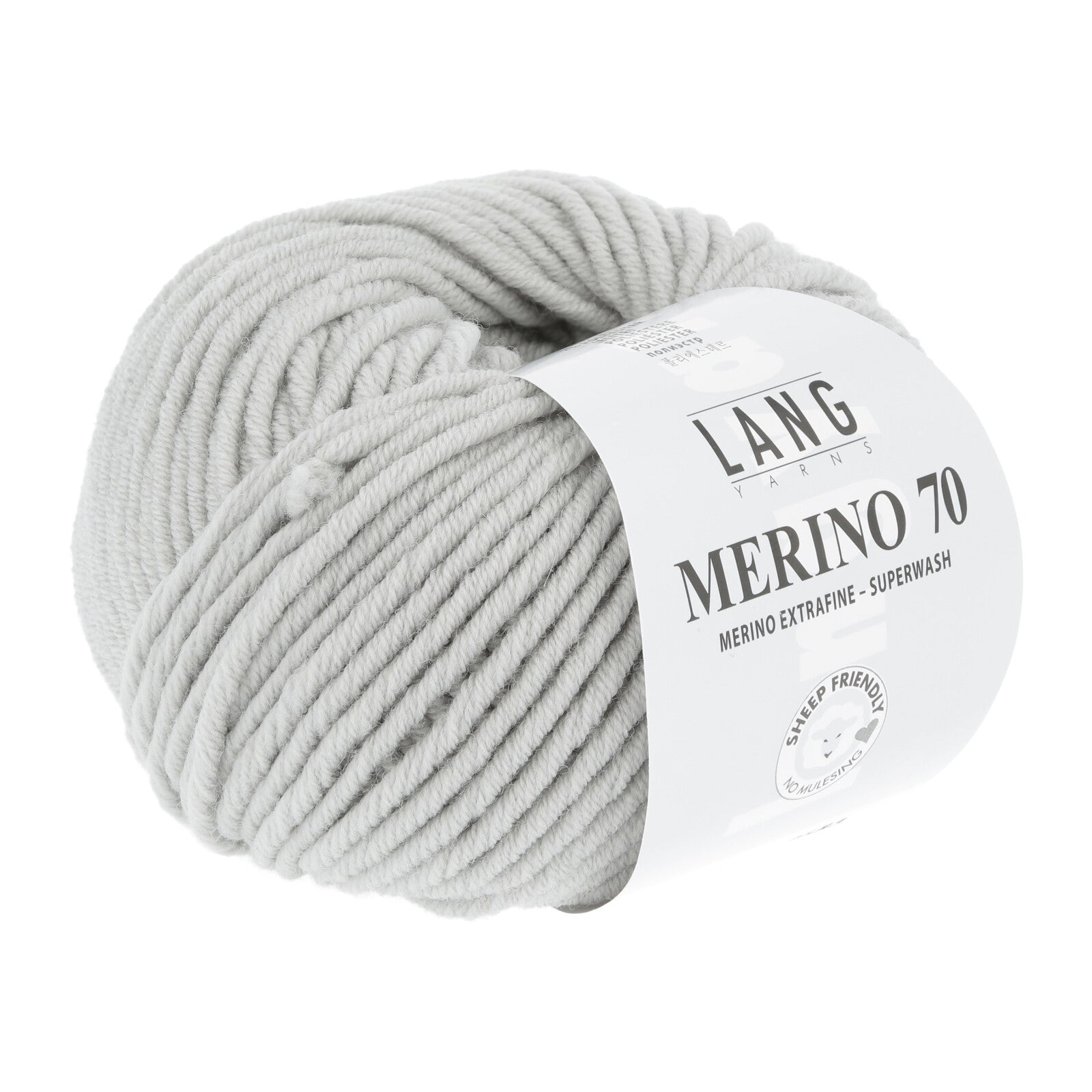 MERINO 70 - HELLGRAU
