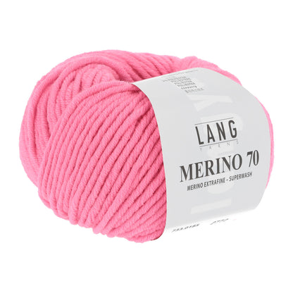 MERINO 70 - PINK NEON