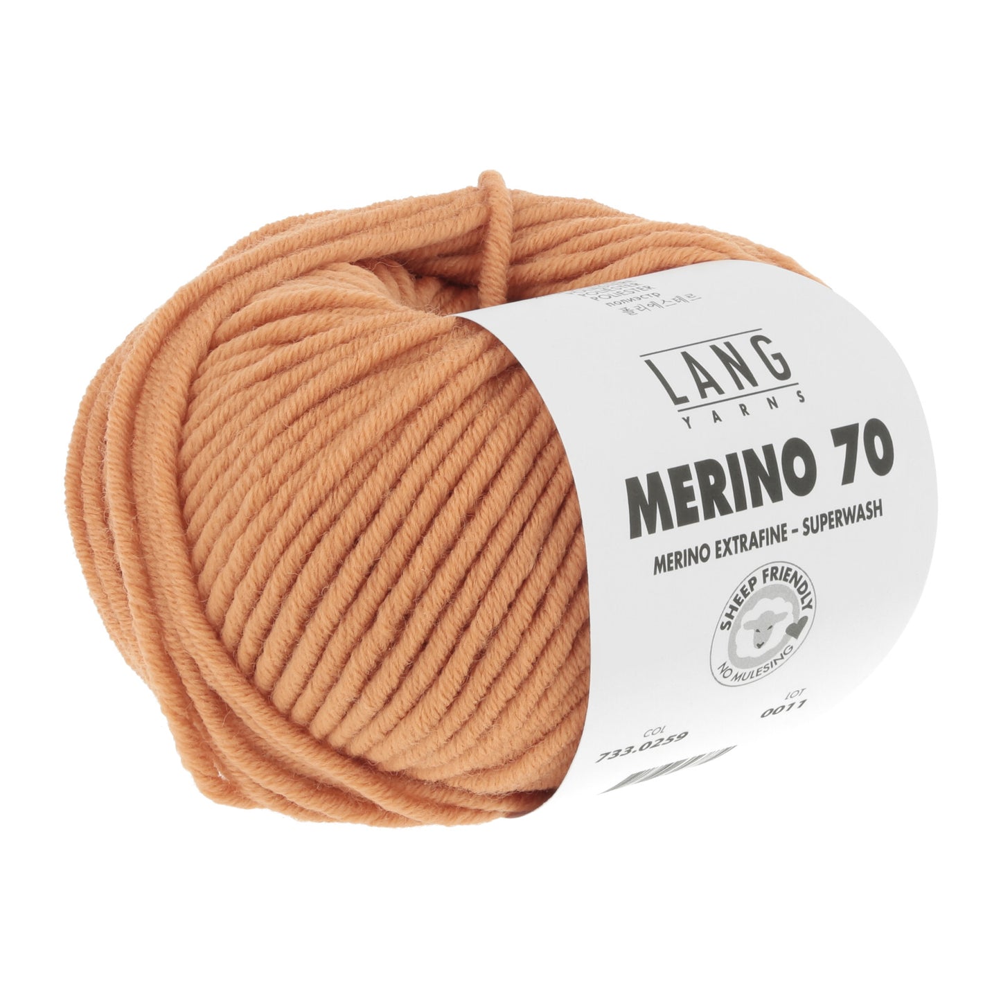 MERINO 70 - TANGERINE