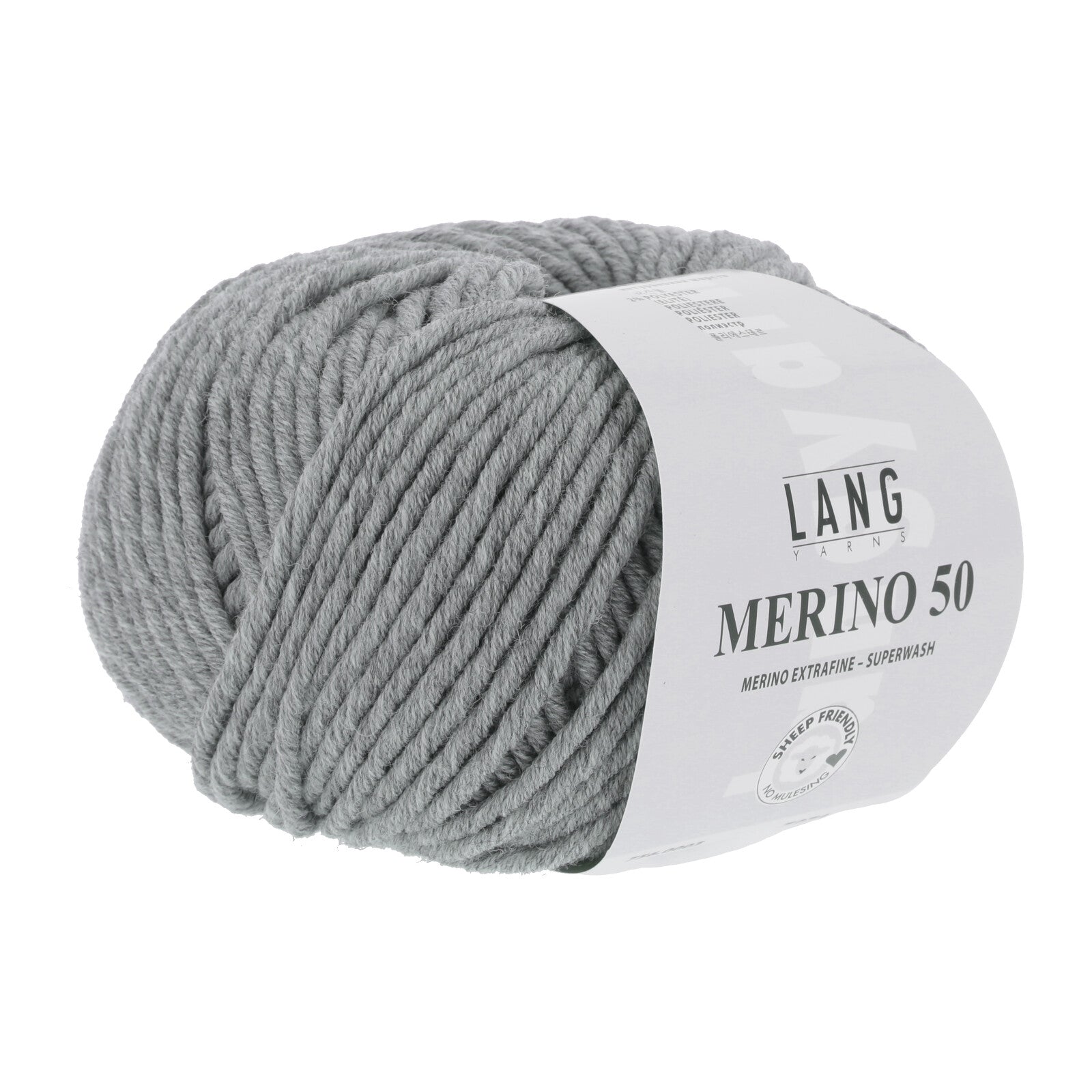MERINO 50 - HELLGRAU MÉLANGE