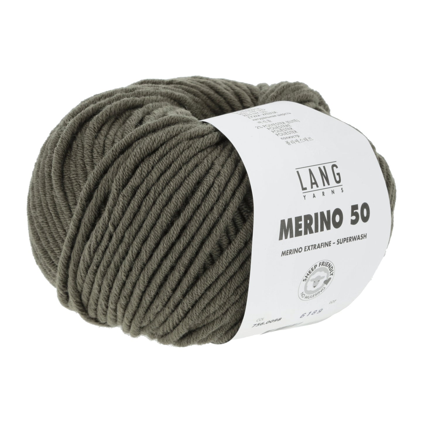 MERINO 50 - OLIVE