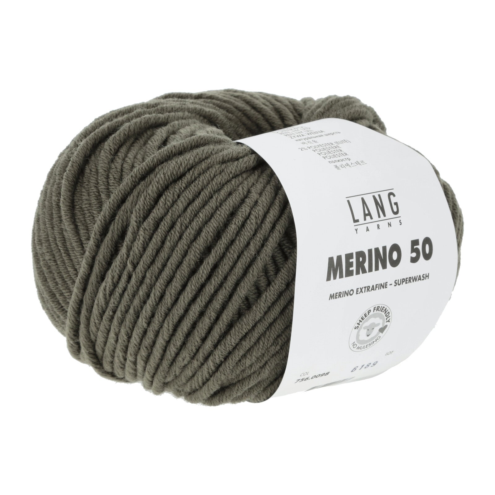 MERINO 50 - OLIVE