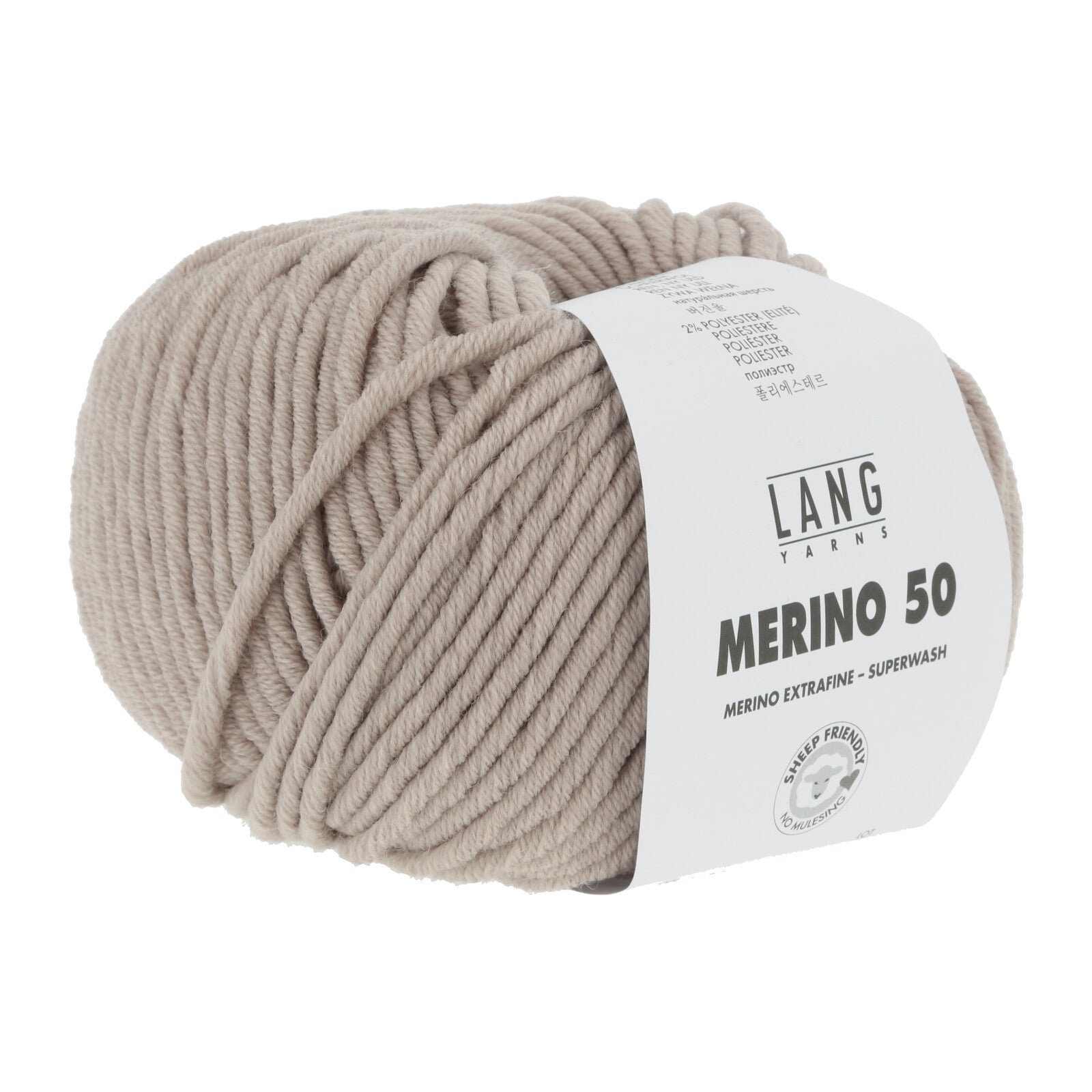 MERINO 50 - BEIGE MÉLANGE