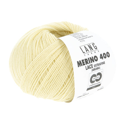 MERINO 400 LACE - BABYGELB