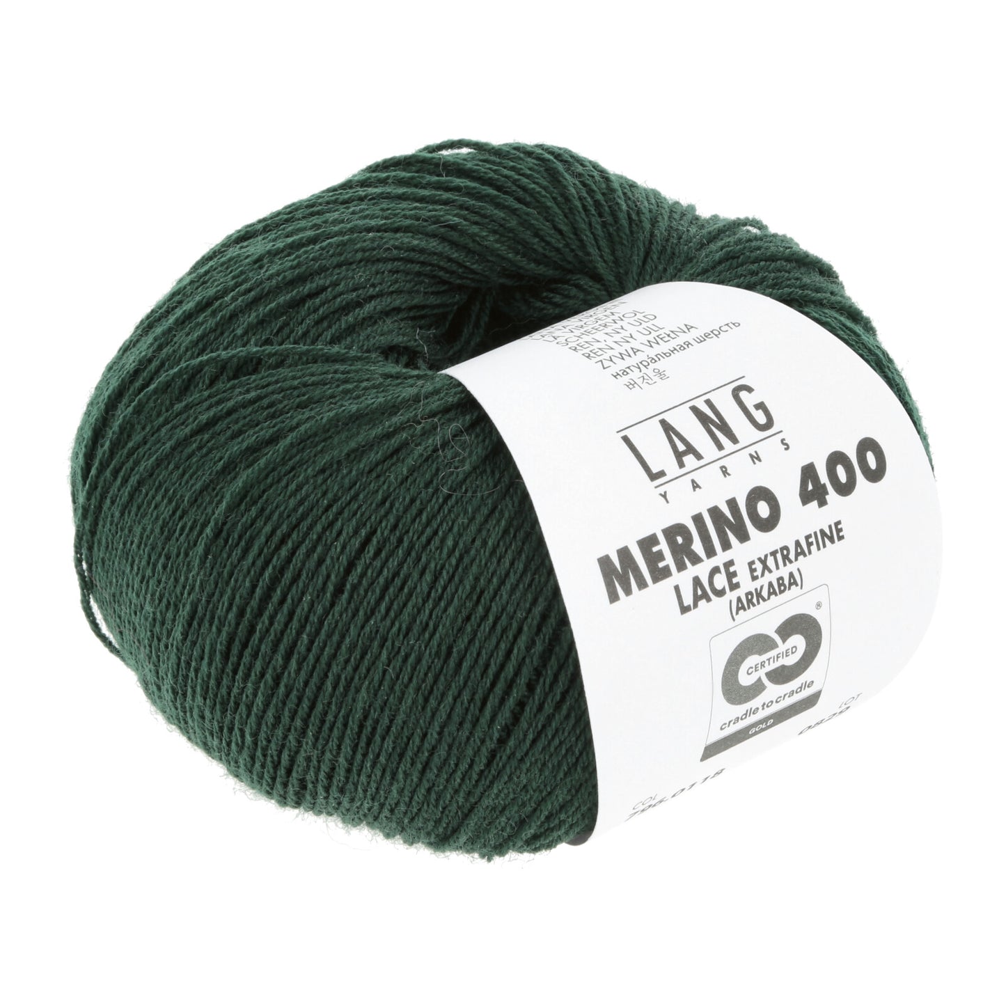 MERINO 400 LACE - DUNKELGRÜN