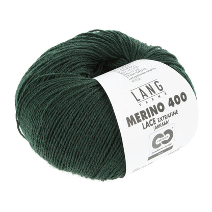 MERINO 400 LACE - DUNKELGRÜN
