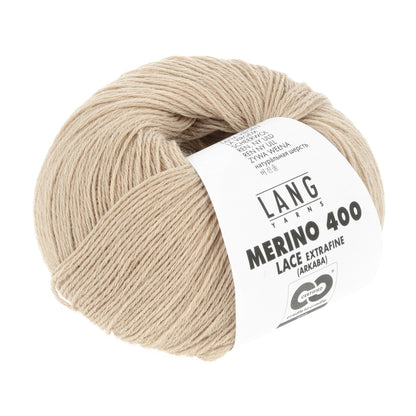 MERINO 400 LACE - BEIGE MÉLANGE