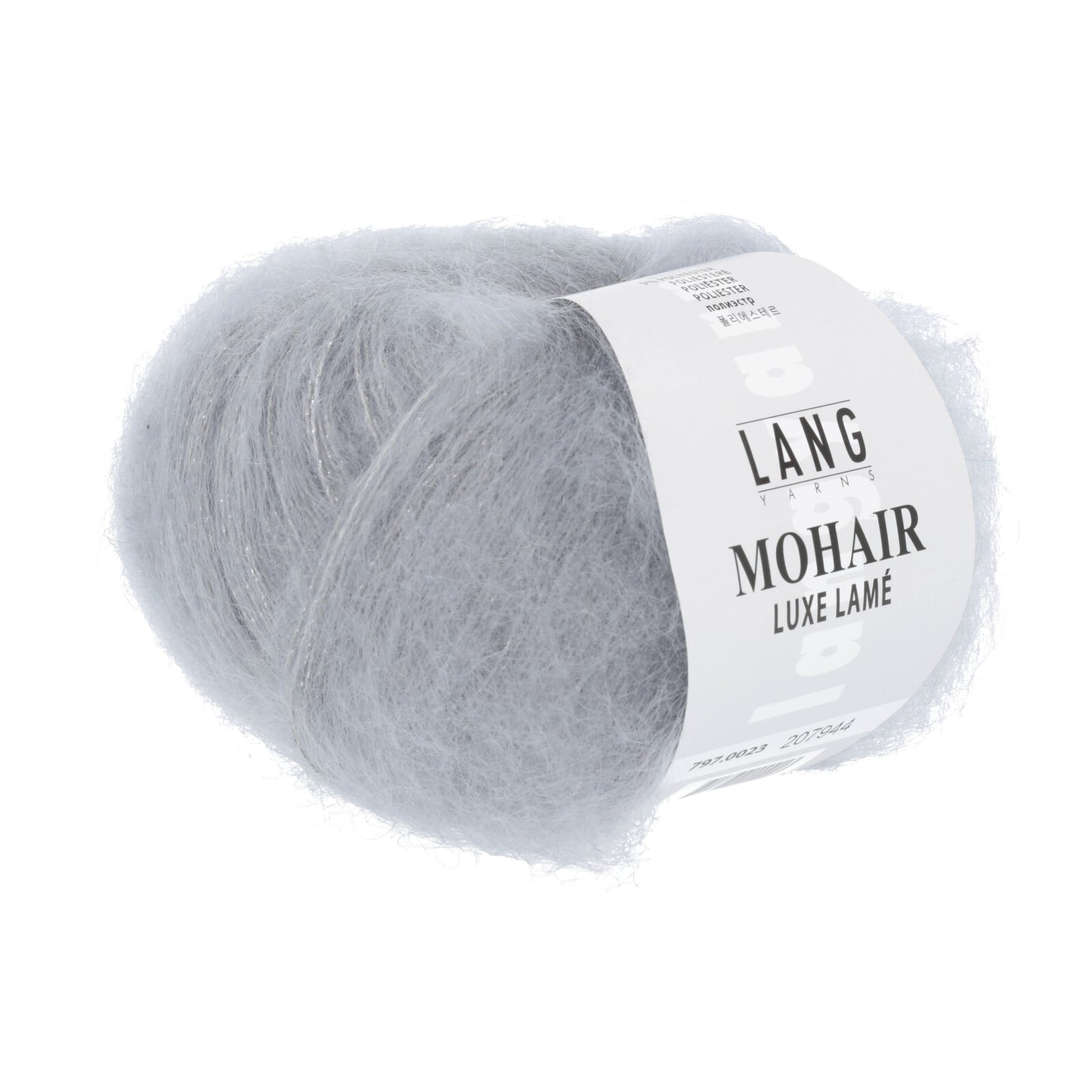 MOHAIR LUXE LAME - SILBER - SILBER