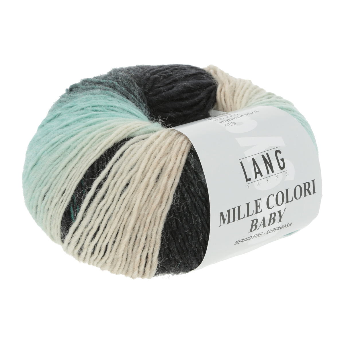MILLE COLORI BABY - BUNT BRAUN/GRÜN/VIOLETT