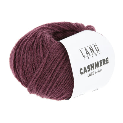 CASHMERE LACE - DUNKELROT