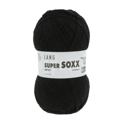 SUPER SOXX 6-FACH/6-PLY - SCHWARZ