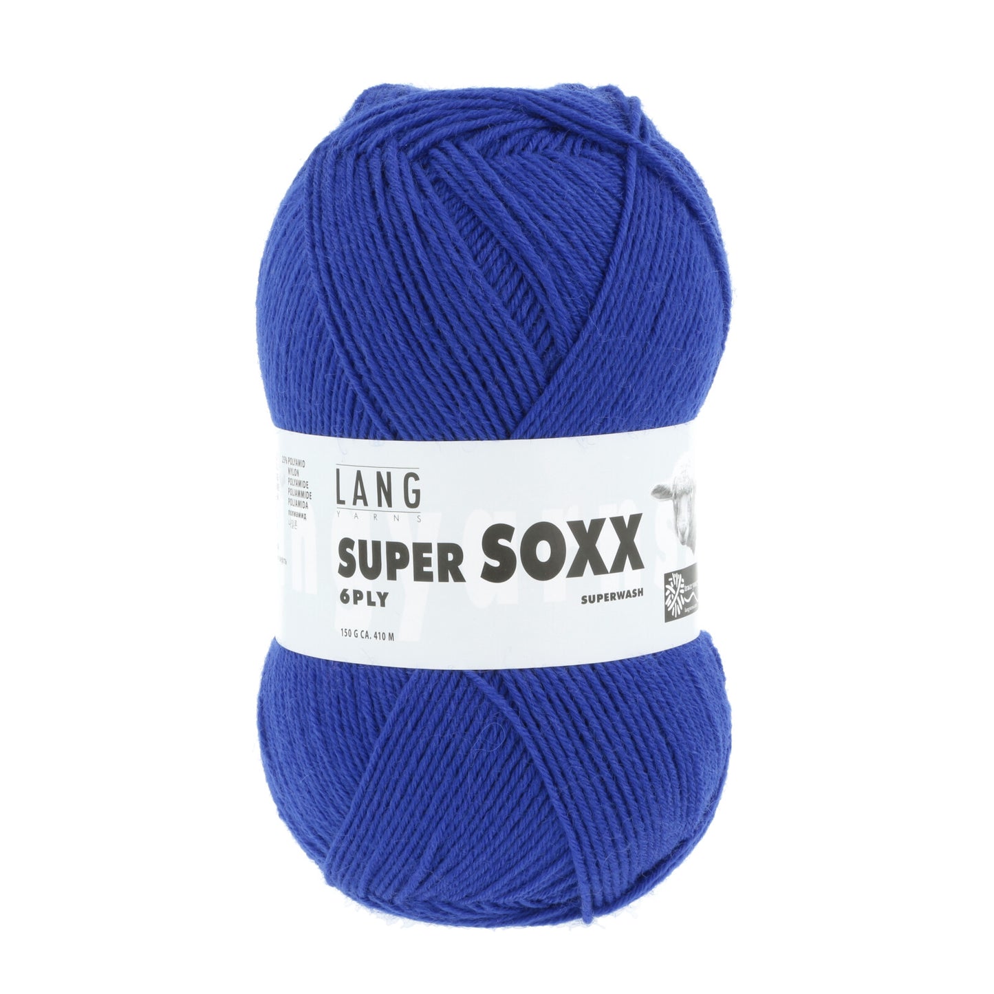 SUPER SOXX 6-FACH/6-PLY - BLAU