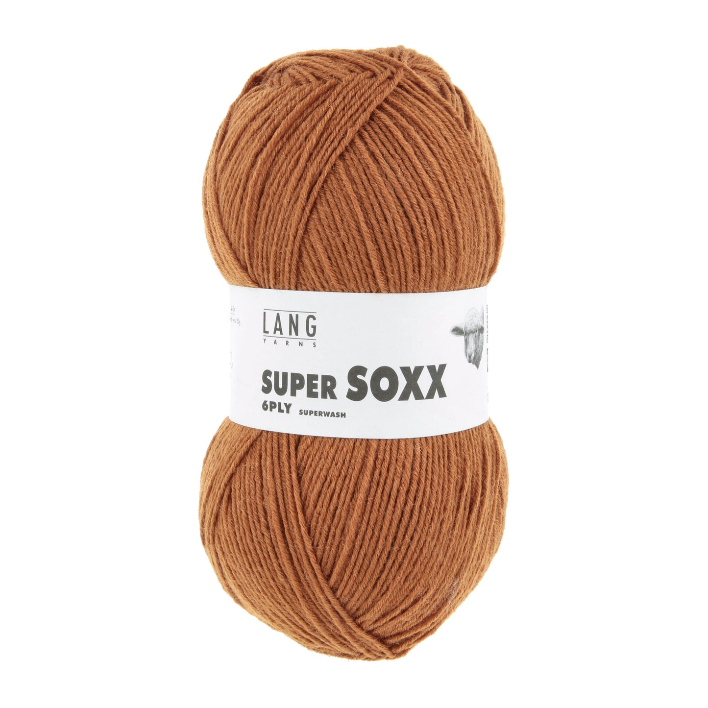 SUPER SOXX 6-FACH/6-PLY - BRONZE