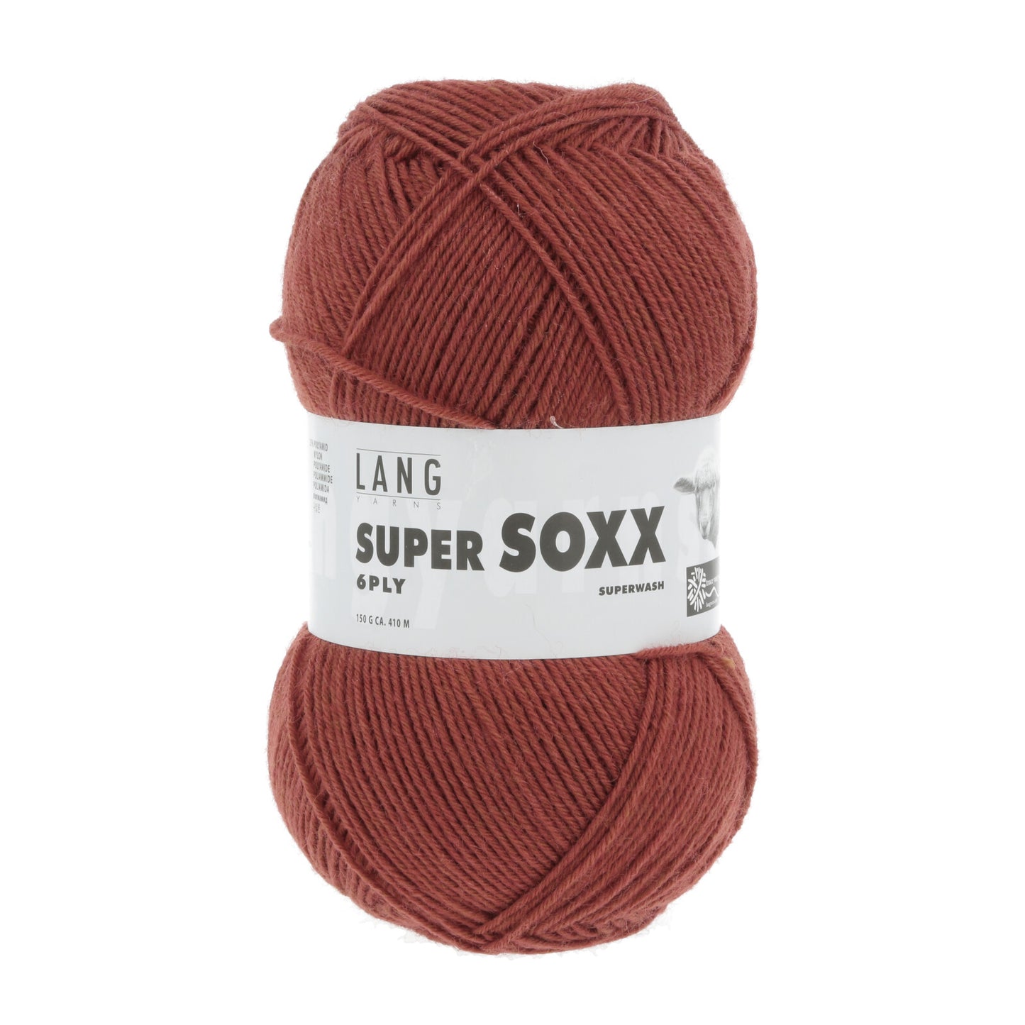 SUPER SOXX 6-FACH/6-PLY - NOUGAT