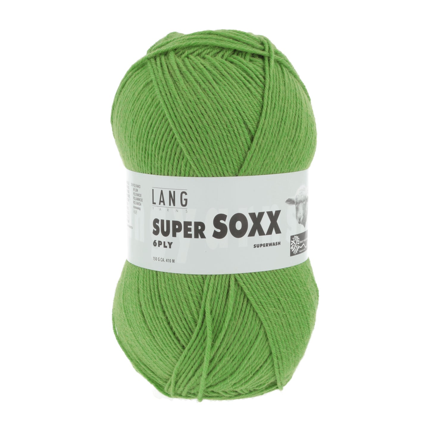 SUPER SOXX 6-FACH/6-PLY - HELLGRÜN