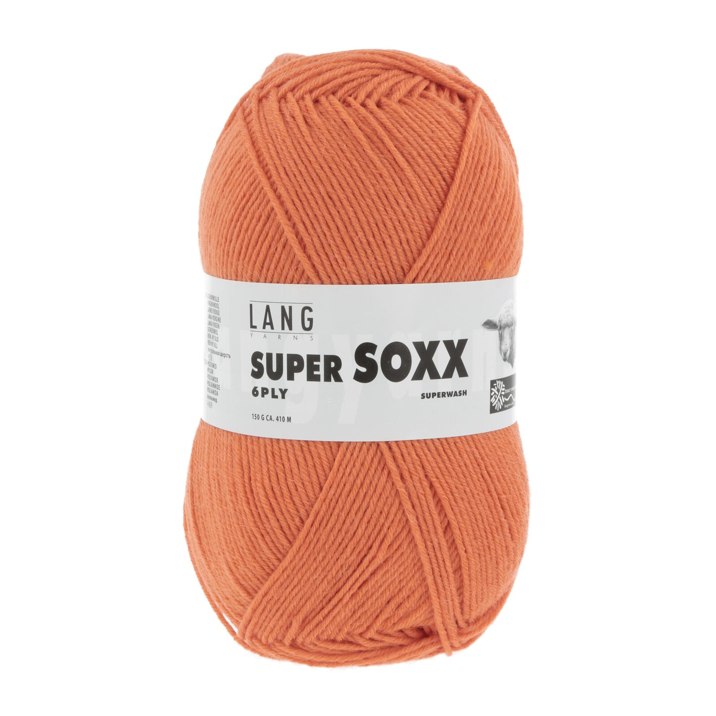 SUPER SOXX 6-FACH/6-PLY - ORANGE