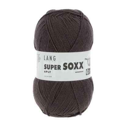 SUPER SOXX 6-FACH/6-PLY - BRAUN