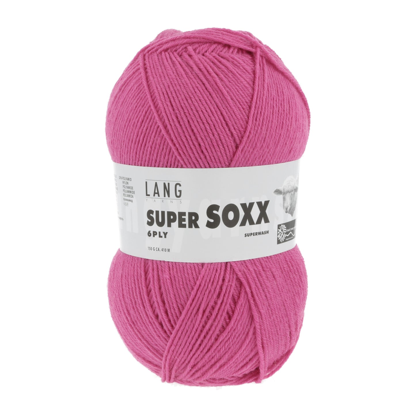 SUPER SOXX 6-FACH/6-PLY - AZALEE