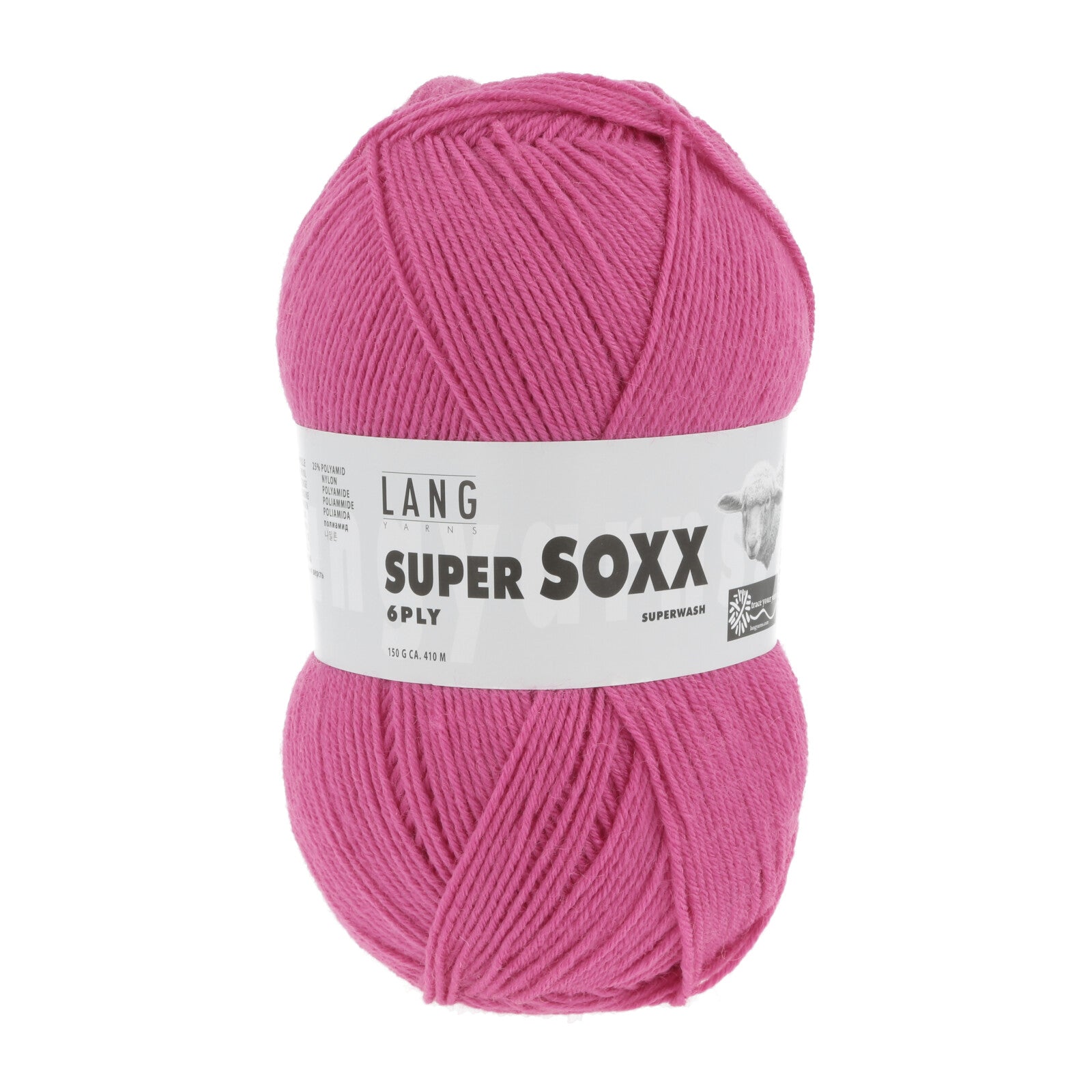 SUPER SOXX 6-FACH/6-PLY - AZALEE