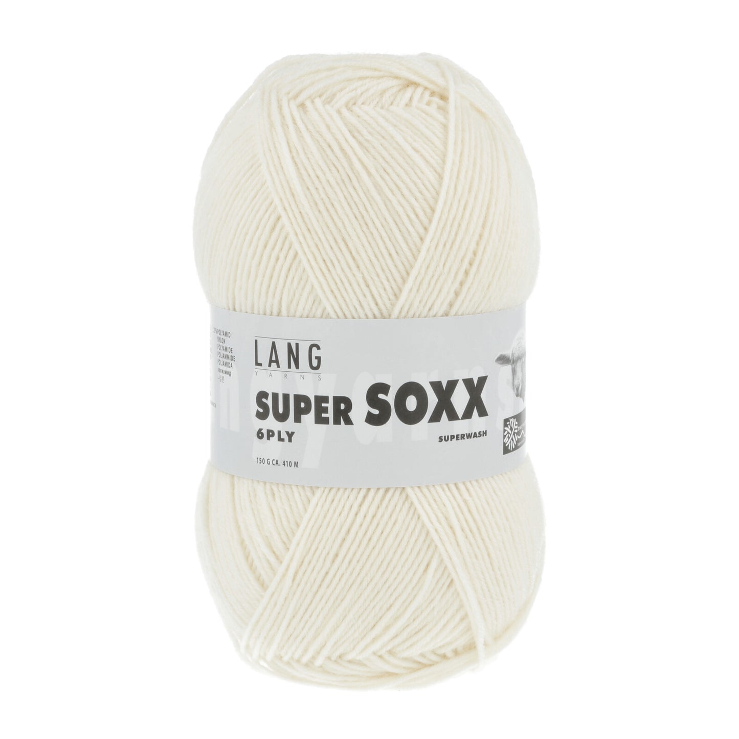 SUPER SOXX 6-FACH/6-PLY - OFFWHITE